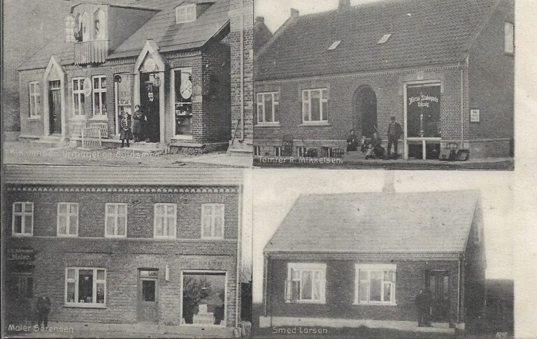 Erhvervsdrivende i Vemb, 1910